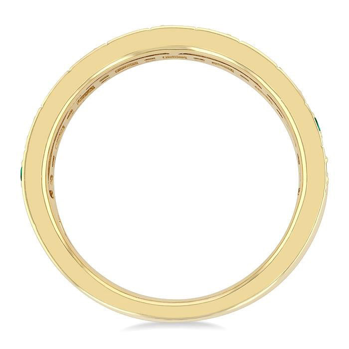 Gemstone & Diamond Fashion Band