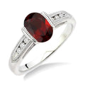 Orion 14K White Gold Diamond Ring