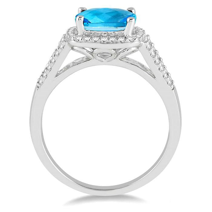 Gemstone & Diamond Ring