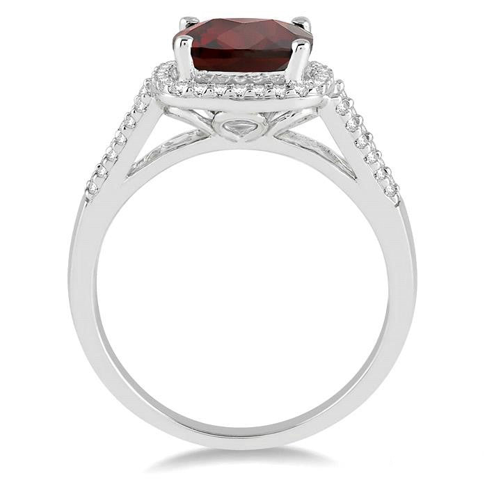 Rowan Lyra 14K White Gold Diamond Ring