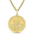 10k Yellow Gold Saint Christopher Pendant
