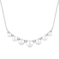 Pearl & Diamond Smile Necklace
