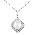 Pearl & Petite Diamond Fashion Pendant