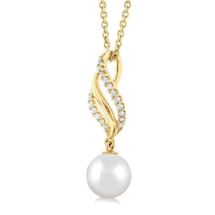 Haven Pearl & Diamond Fashion Pendant