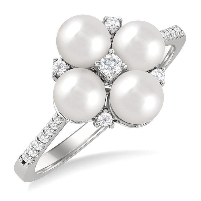 Harmony Diamond Ring in Metal