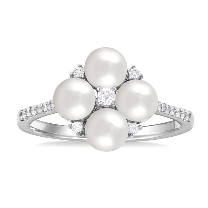 Harmony Diamond Ring in Metal