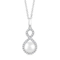 Pearl & Petite Diamond Fashion Pendant