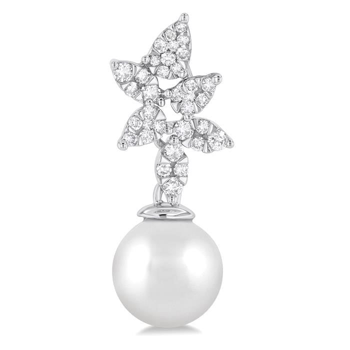 Pearl & Shine Bright Diamond Fashion Earrings