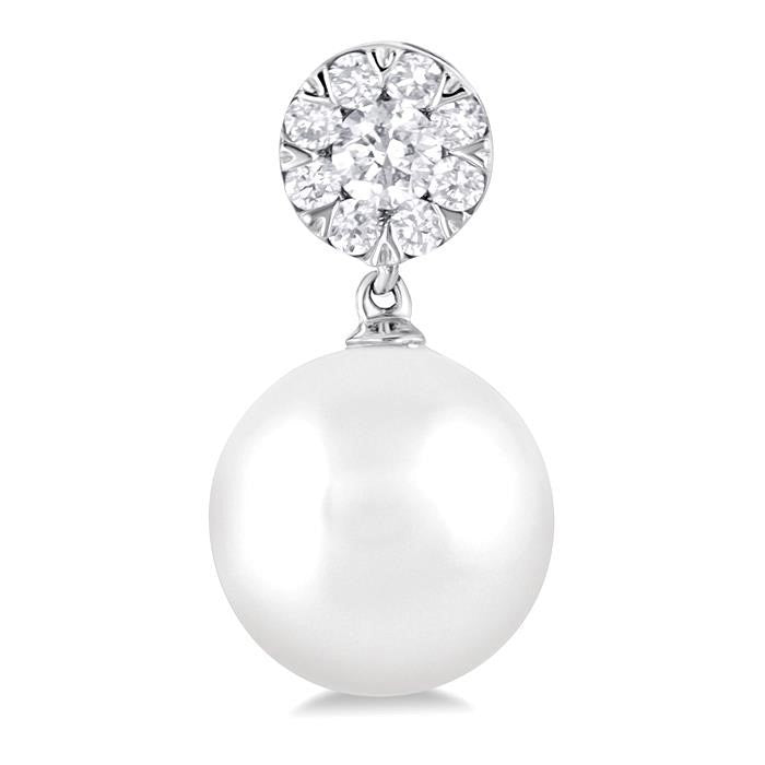 Pearl & Shine Bright Diamond Fashion Earrings