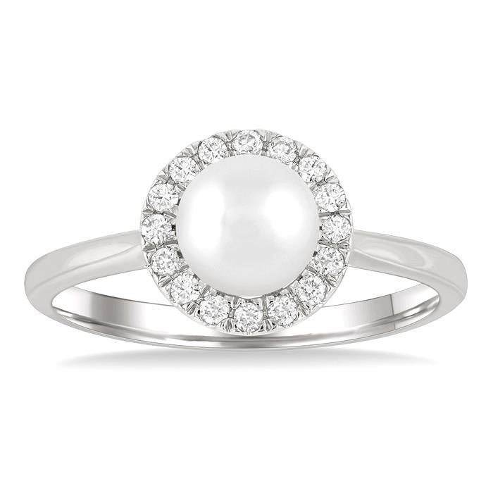ThLuxEl VelLoIs 14K White Gold Diamond Ring
