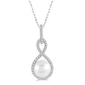 Echo Pearl & Diamond Fashion Pendant