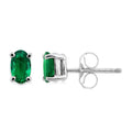 NoIonPho 14K White Gold Diamond Earrings