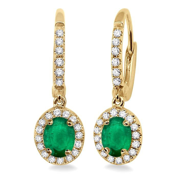 ThMirAe VelLo 14K White Gold Diamond Halo Earrings