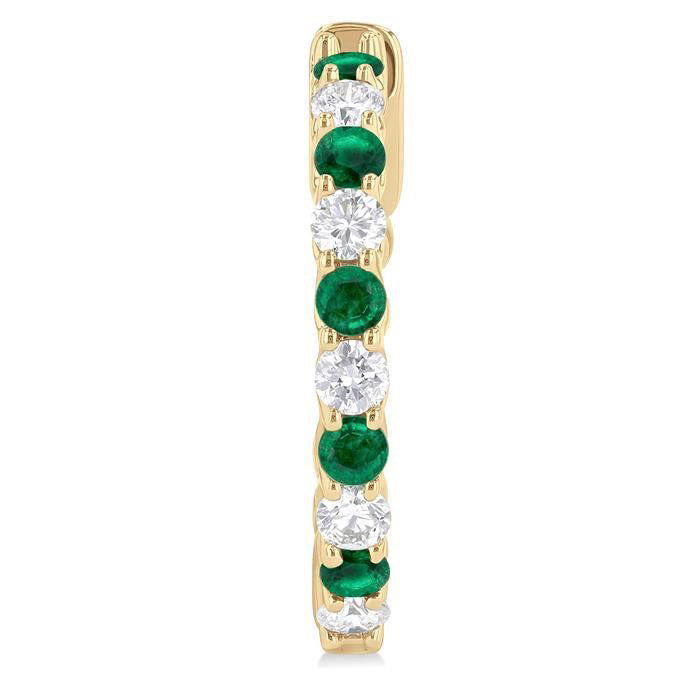 OraLoLux IonVioEl 14K White Gold Diamond Earrings