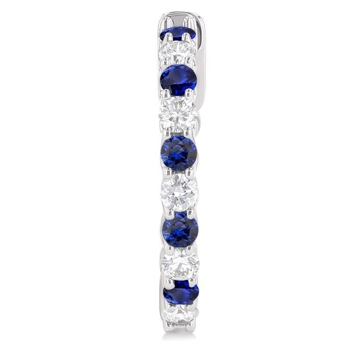 NoLysRa 14K White Gold Diamond Earrings