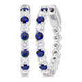 NoLysRa 14K White Gold Diamond Earrings