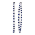 Inside-Out Alternate Gemstone & Diamond Hoop Earrings