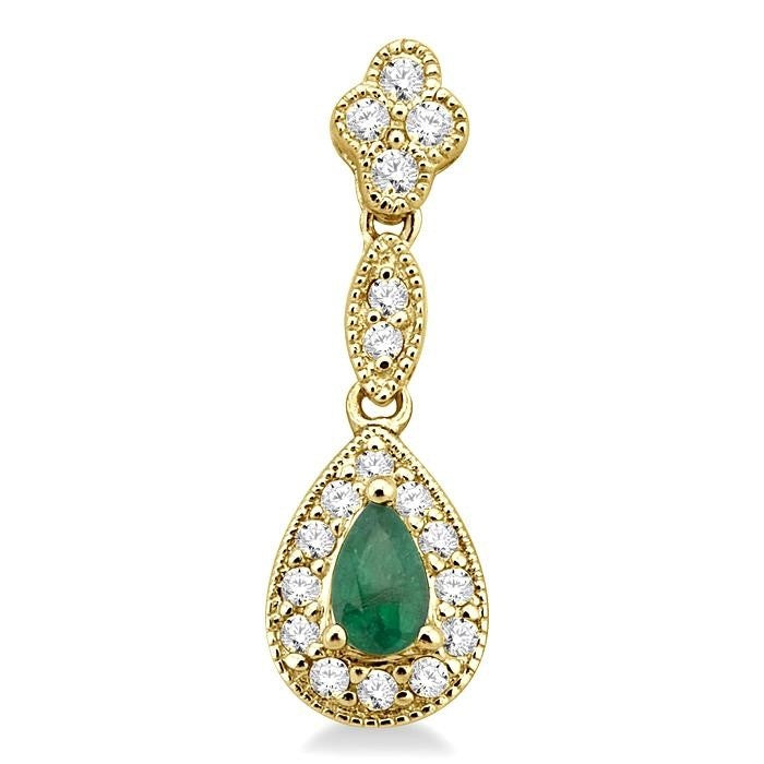 OnNoAe 14K White Gold Diamond Earrings