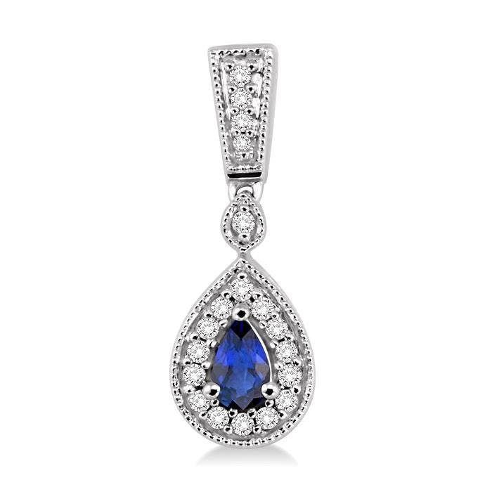 VioIon 14K White Gold Diamond Earrings