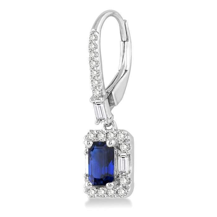 ArElPho PhoVerOra 14K White Gold Diamond Halo Earrings