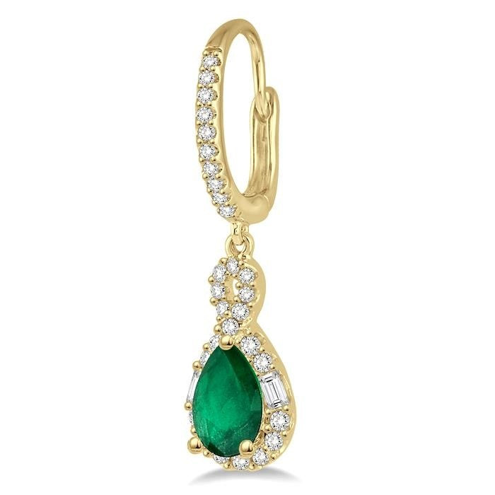 VioVerIon 14K White Gold Diamond Halo Earrings