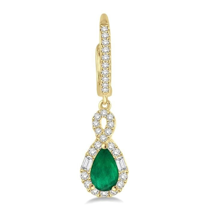 VioVerIon 14K White Gold Diamond Halo Earrings