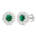 Shine Bright Gemstone & Diamond Earrings