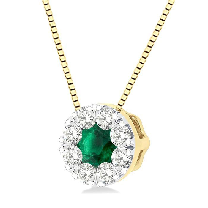 Sonata Shine Bright Gemstone & Diamond Pendant