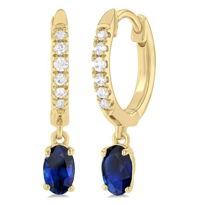 MirVioVio 14K White Gold Diamond Fashion Earrings