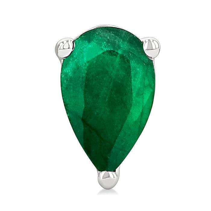 Pear Shape Gemstone Stud Earrings