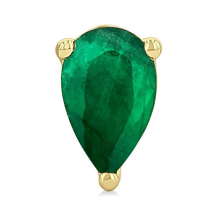 Pear Shape Gemstone Stud Earrings