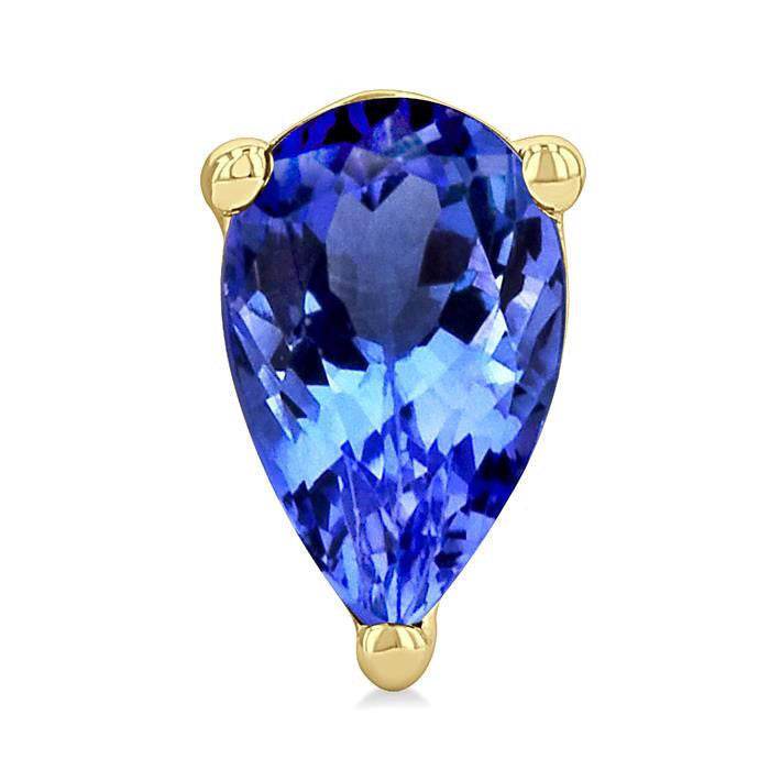 Pear Shape Gemstone Stud Earrings