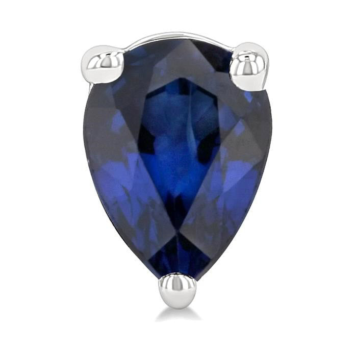 Pear Shape Gemstone Stud Earrings
