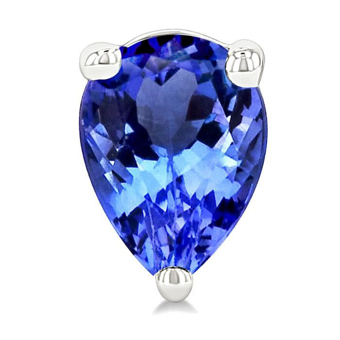 Pear Shape Gemstone Stud Earrings