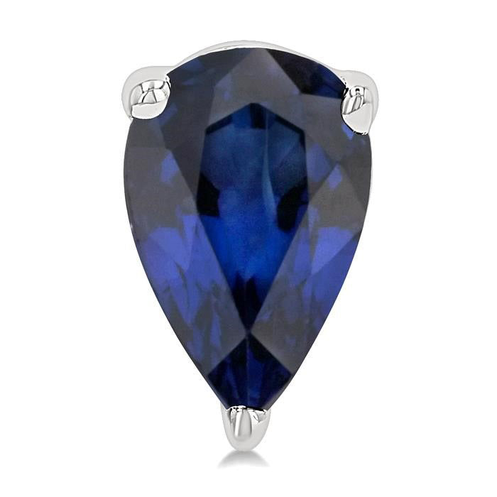 Pear Shape Gemstone Stud Earrings