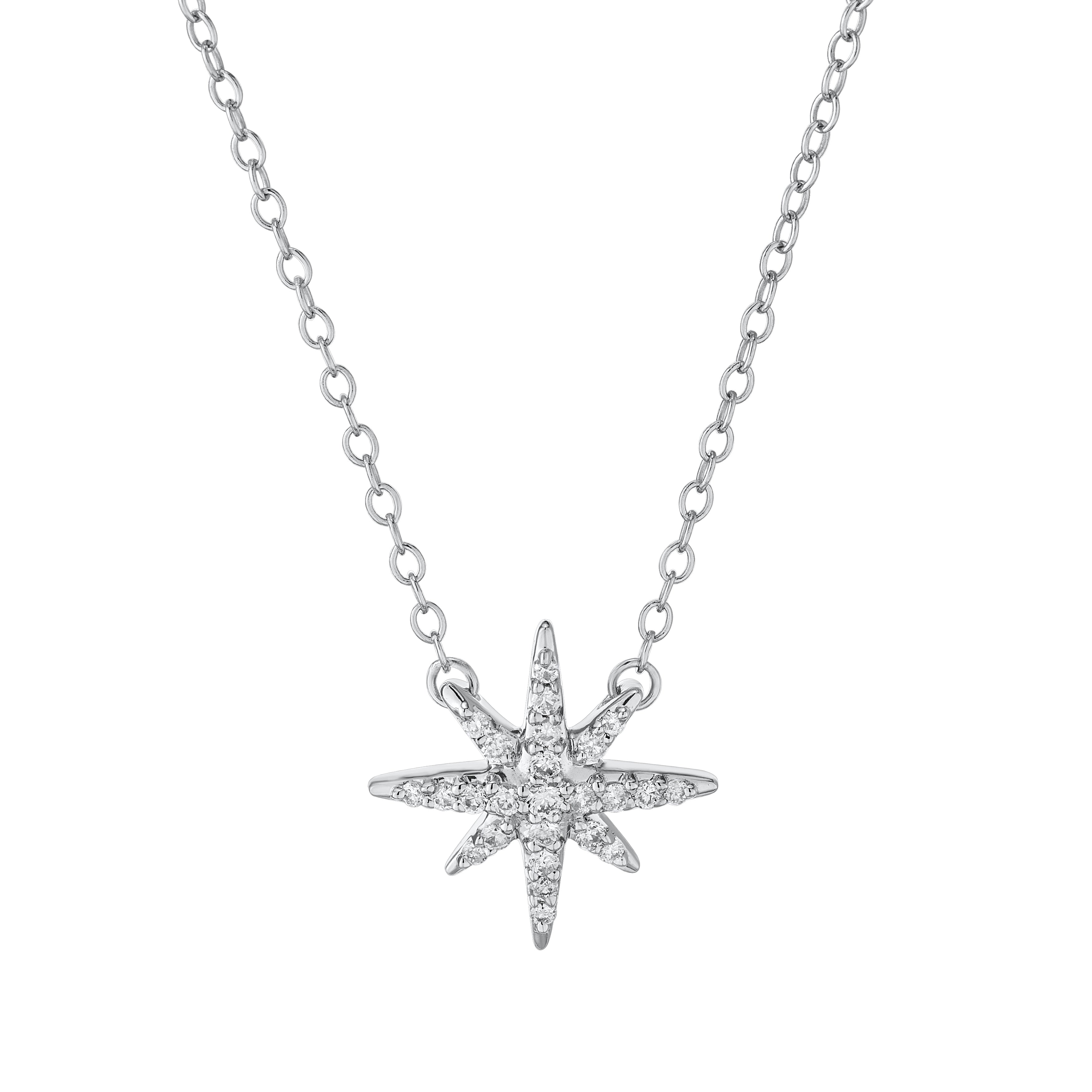 Diamond Starburst Pendant
