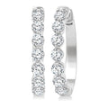 Diamond Hoop Earrings
