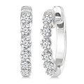 Diamond Hoop Earrings