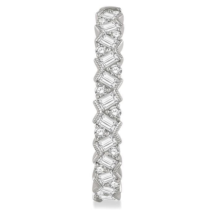 Diamond Hoop Earrings