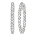 Inside-Out Diamond Hoop Earrings