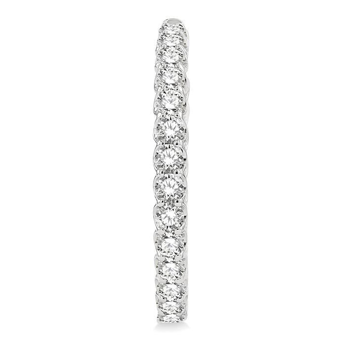 Inside-Out Diamond Hoop Earrings