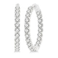 Inside-Out Diamond Hoop Earrings