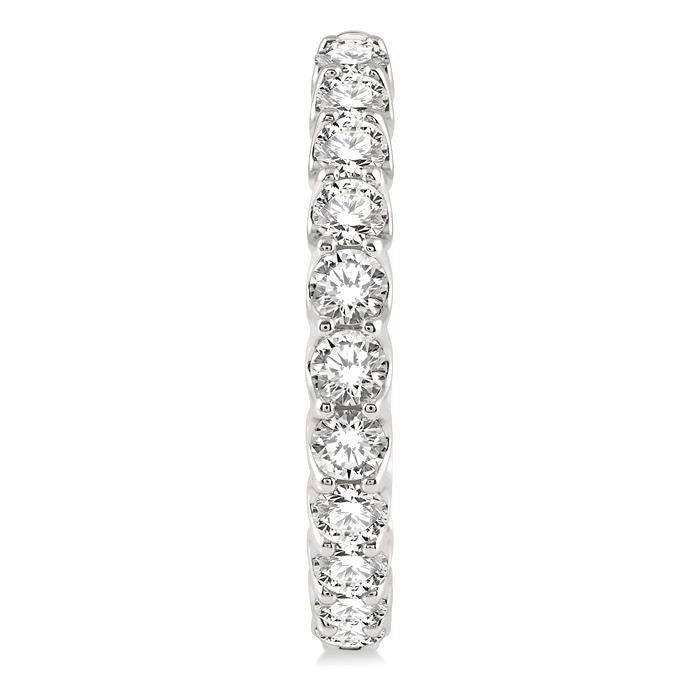 PhoVerLo 14K White Gold Diamond Earrings