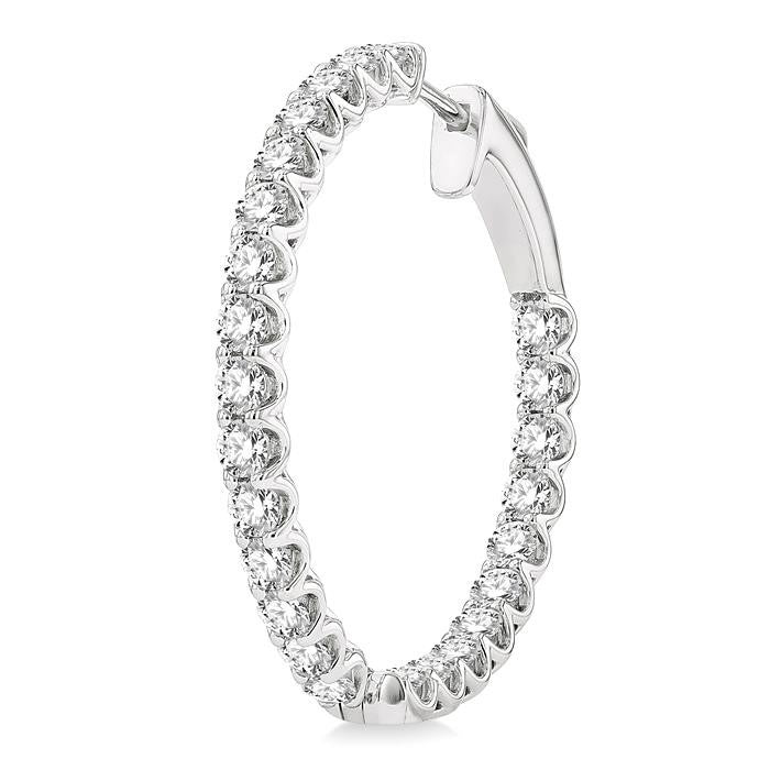 LinVerPho LinMirZen 14K White Gold Diamond Earrings