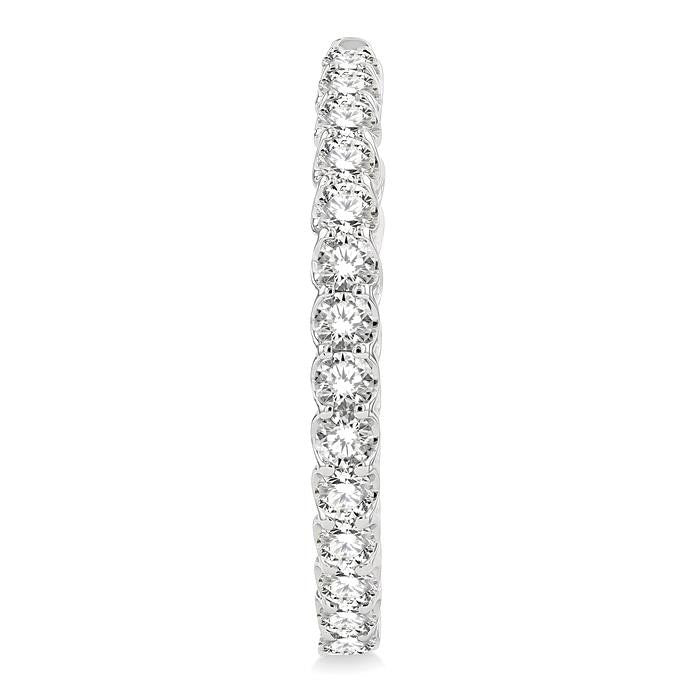 SolPhoAe 14K White Gold Diamond Earrings