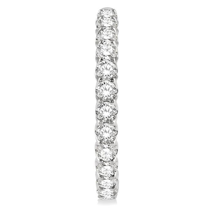 LinVerCa 14K White Gold Diamond Earrings