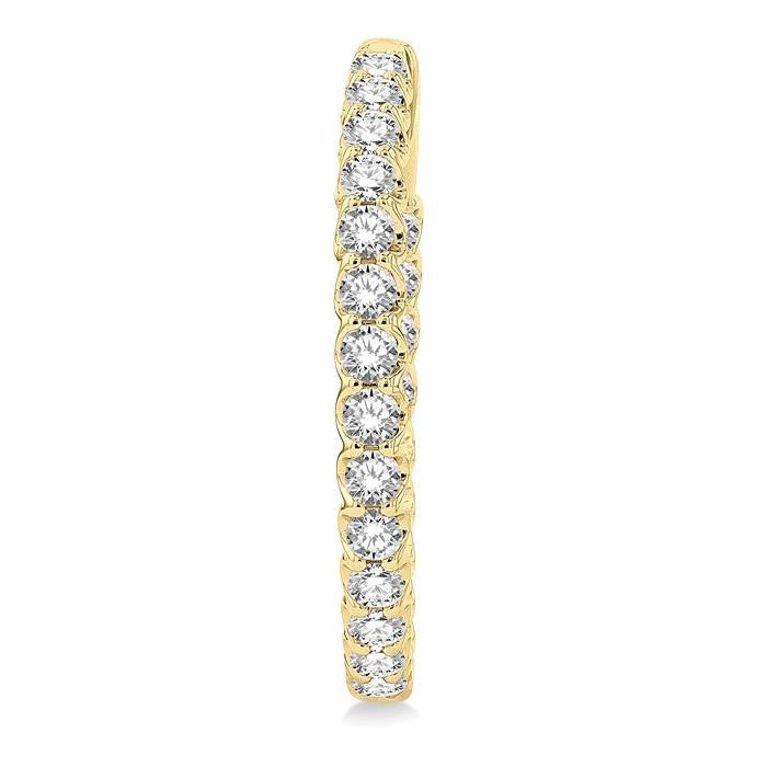 RaRaAe VelValOn 14K White Gold Diamond Earrings