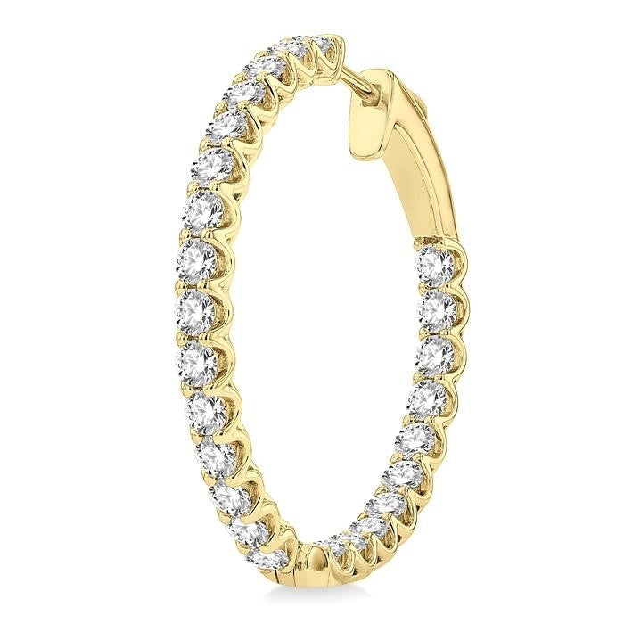 RaRaAe VelValOn 14K White Gold Diamond Earrings