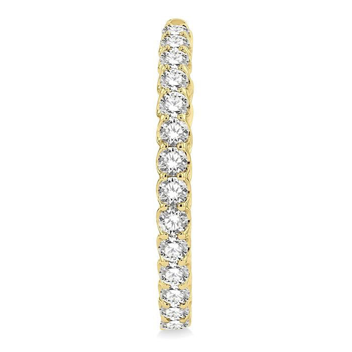 VerLinLin 14K White Gold Diamond Earrings