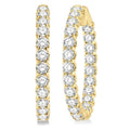 ArIsIon IonCaNo 14K White Gold Diamond Earrings